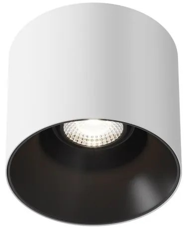 Σποτ Φωτιστικό Οροφής-Τοίχου Alfa LED 25W 4000K Φ12,5 0,62kg MAYTONI-C064CL-01-25W4K-RD-WB-Μαύρο-Λευκό C064CL-01-25W4K-RD-WB