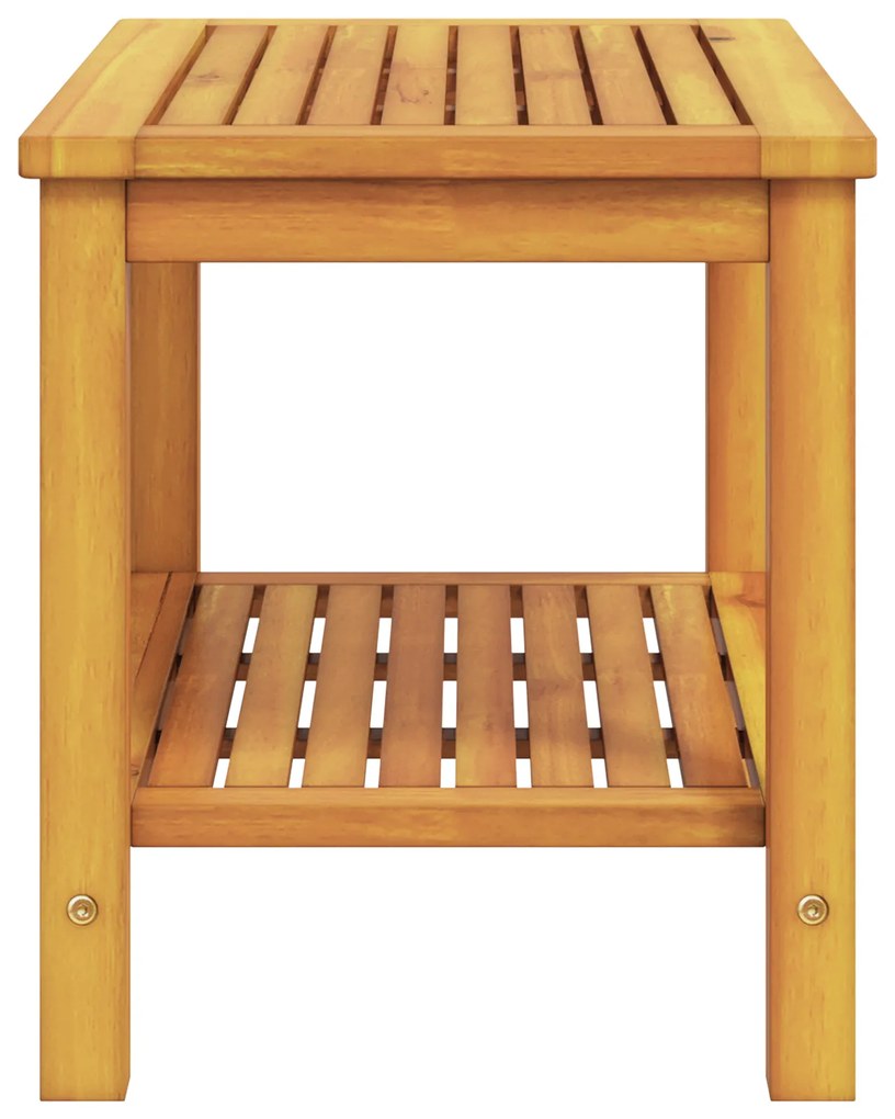 vidaXL Τραπέζι καφέ 70x40x45 εκ. από μασίφ ξύλο ακακίας