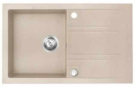 FERRO DRGM48/78SA Νεροχύτης Κουζίνας Άμμου Γρανίτης 78x48cm