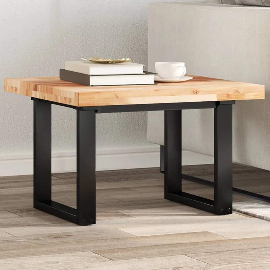 vidaXL Επιφάνεια Τραπεζιού Τετράγωνη 60x60x4 εκ. Μασίφ Ξύλο Ακακίας