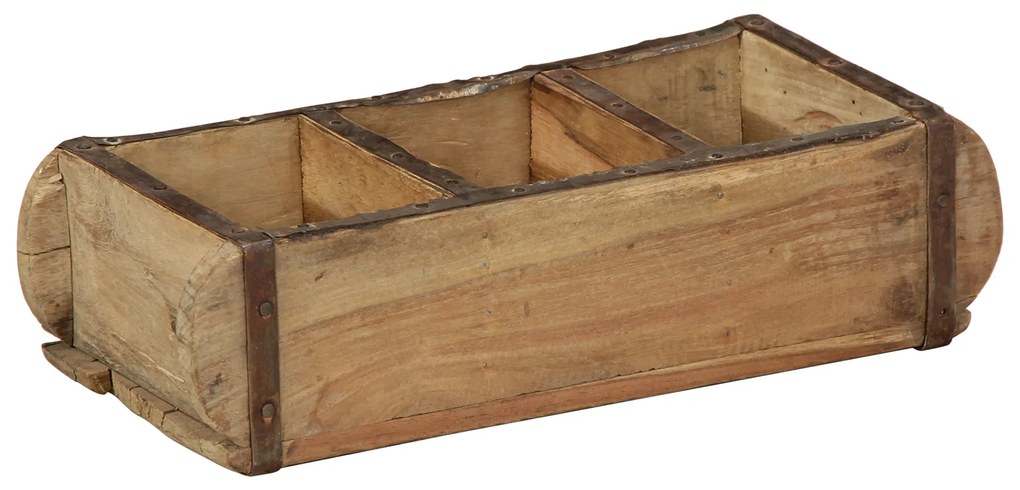 vidaXL Δίσκοι 4 τεμ 30x14x9 εκ Σολινό ξύλο ανακυκλωμένο