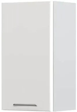 Ντουλάπι κρεμαστό Modena V7-40-1K-Λευκό - Γκρι ανοιχτό