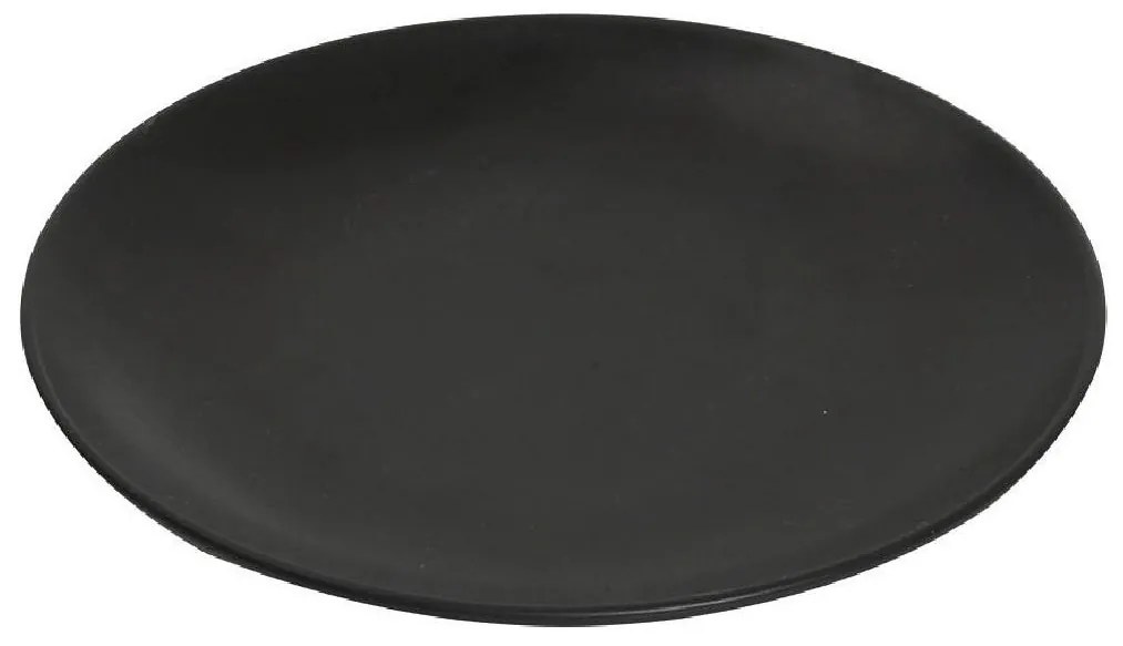 Πιάτο Φαγητού Ρηχό (Φ30) Espiel Terra Matte Black TLM139K6