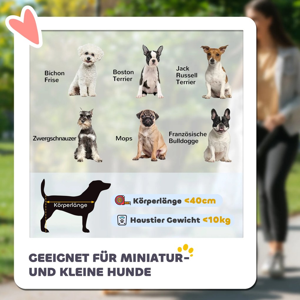 Καρότσι σκύλου PawHut για κατοικίδια, αναδιπλούμενο, αποσπώμενο καλάθι, 81 x 58 x 97,5 cm, μαύρο+χακί+λευκό