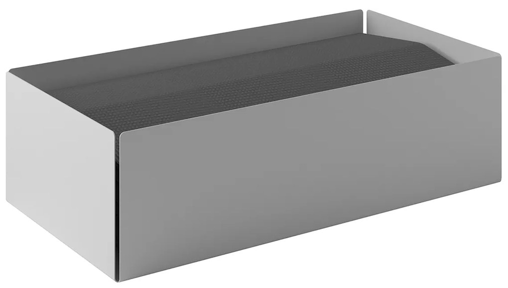 Θήκη Για Χαρτομάντηλα (25x7.5x13) Pam &amp; Co 121-033 Matt White