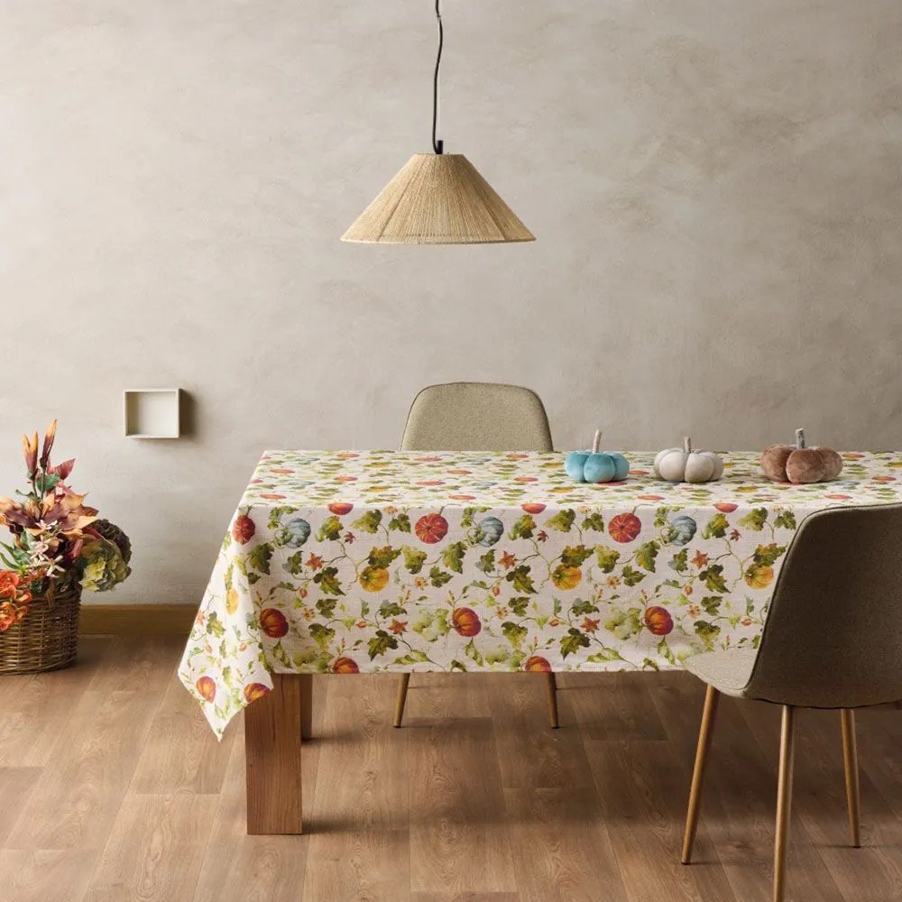 Τραπεζομάντηλο Jill Multi Kentia 160X160 Βαμβάκι-Πολυέστερ