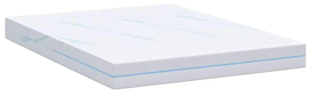 vidaXL Στρώμα Λευκό 140 x 190 cm Pěna