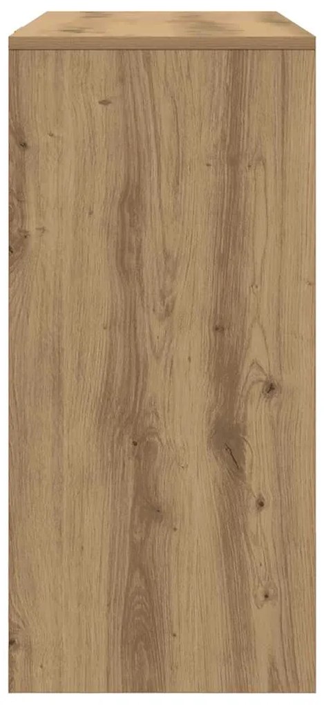 vidaXL Γραφείο Αρτισιανή Δρυς 102,5x35x75 εκ. από Επεξεργασμένο Ξύλο