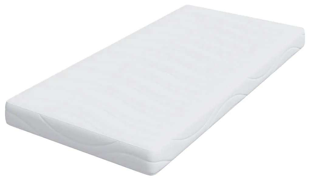 vidaXL Στρώμα Λευκό 100 x 200 cm Τζελ Μνήμης Φόρμα