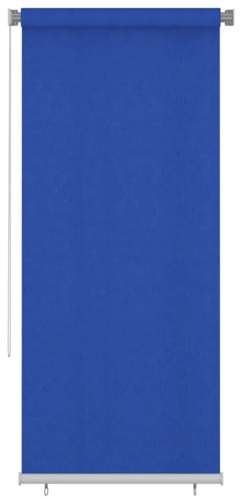 Στόρι Σκίασης Ρόλερ Εξωτερικού Χώρου Μπλε 100 x 230 εκ. HDPE - Μπλε