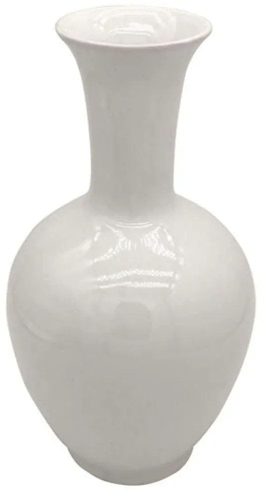 Βάζο 15-00-23747 15x28,5cm White Marhome Ceramic