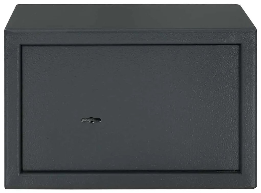 vidaXL Χρηματοκιβώτιο Σκοτεινό γκρίζο RAL7016 20 x 31 x 20 εκ Ατσάλι