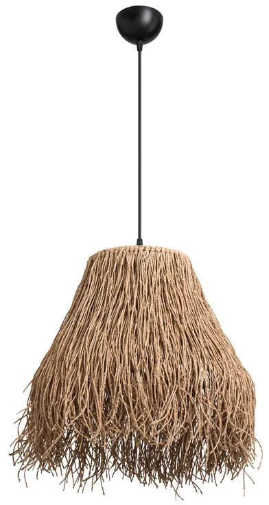 Φωτιστικό οροφής PWL-1126 pakoworld Ε27 καφέ Φ36.5x90εκ