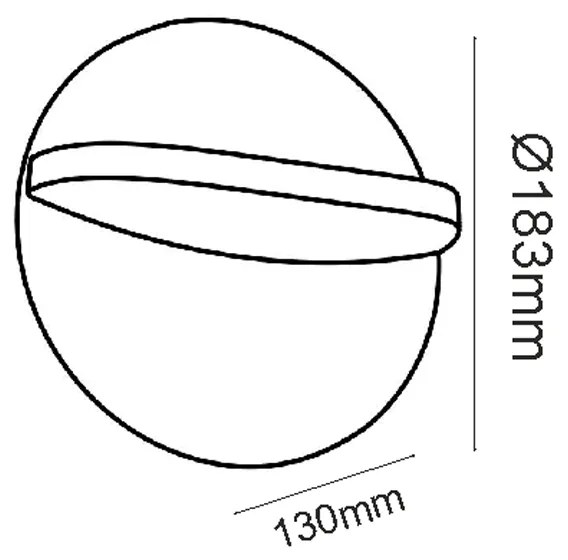 LED SMD WALL LUMINAIRE 16W 790LM 120° 230V AC 3.000K DARK GREY CRI80 IP65 30.000HRS - LG1057G - LG1057G