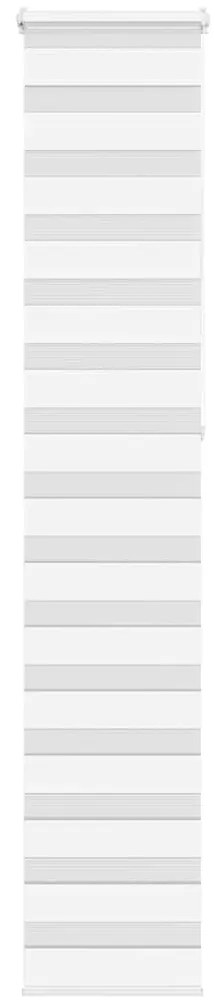 vidaXL Ζέβρα τυφλή Λευκό Πλάτος υφάσματος 35,9 εκ. Πολυεστέρας