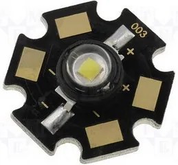 RL-C18C4HG Led 3W πράσινο χρώμα υψηλής φωτεινότητας