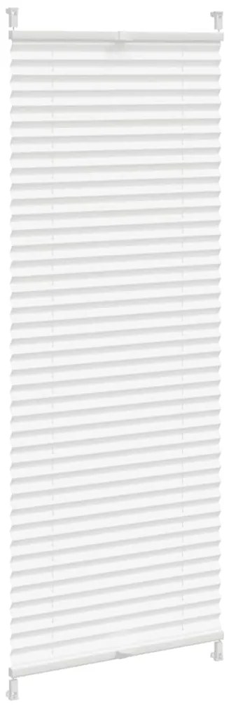 vidaXL Πλισέ ρόλερ σκίασης 50x125cm Λευκό