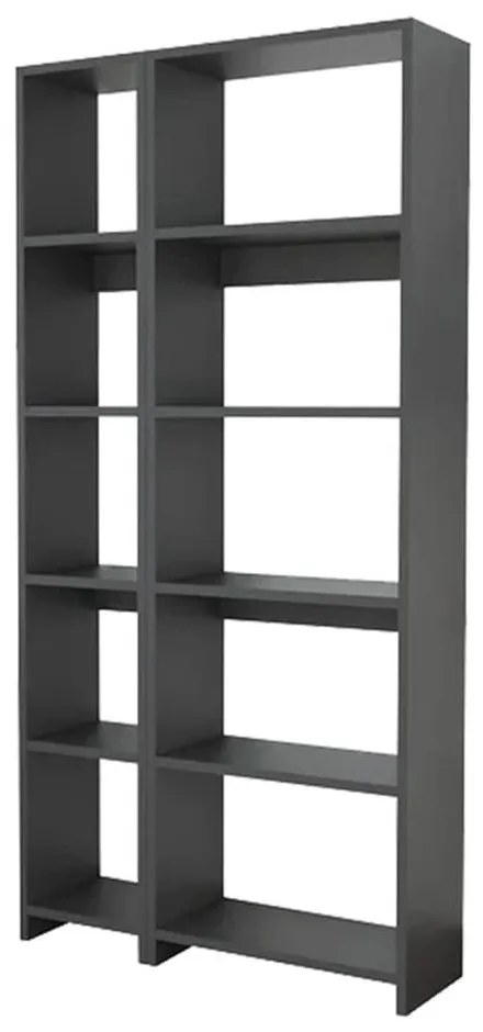 Βιβλιοθήκη Alkathi 197-000283 77x22x160cm Anthracite