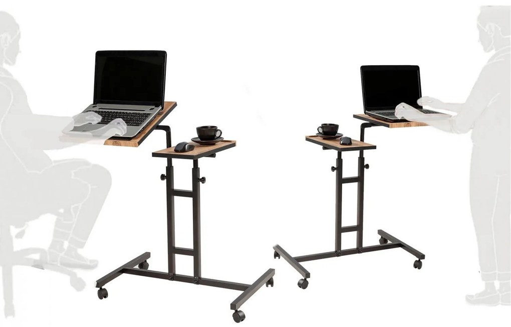 ΓΡΑΦΕΙΟ ΡΥΘΜΙΖΟΜΕΝΟ ΓΙΑ LAPTOP 67x45,4x62-87 εκ.