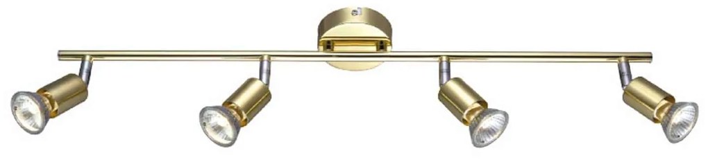 Φωτιστικό Οροφής Spot Luminaires MC634PB4 Gold Metal