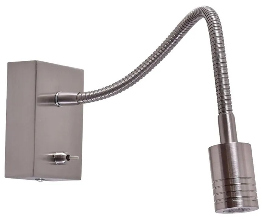 Φωτιστικό Τοίχου - Απλίκα 77-3522 SE 125-1A Elina Chrome Mat Homelighting Metal