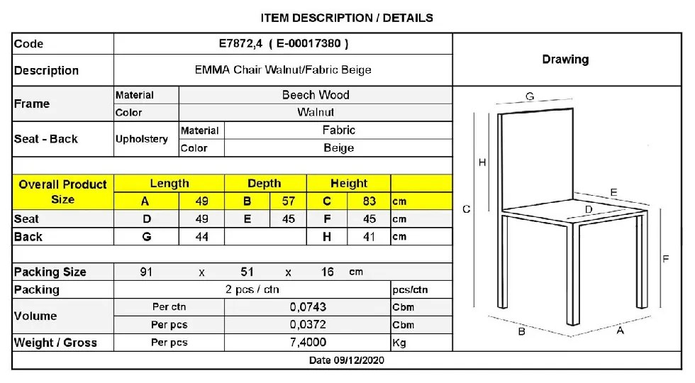 EMMA ΚΑΡΕΚΛΑ ΤΡΑΠΕΖΑΡΙΑΣ ΟΞΙΑ ΚΑΡΥΔΙ, ΥΦΑΣΜΑ ΜΠΕΖ