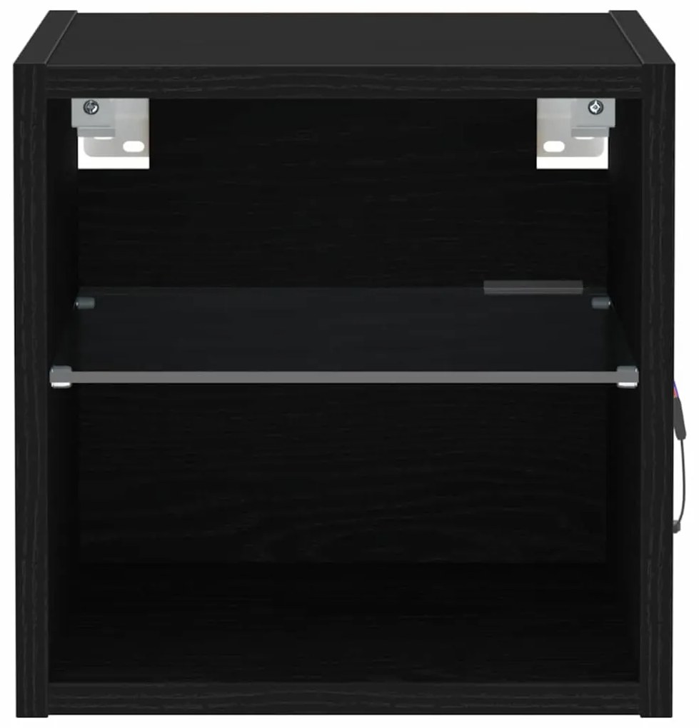 vidaXL Ντουλάπι TV Μαύρο 30 x 28.5 x 30 εκ. Επεξεργασμένο ξύλο