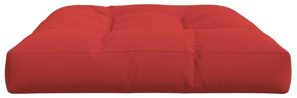 vidaXL Μαξιλάρι Καναπέ Παλέτας Κόκκινο 120 x 80 x 12 εκ. Υφασμάτινο