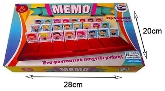 GREEK TOY MEMO 5+ NO.0803 - Board game