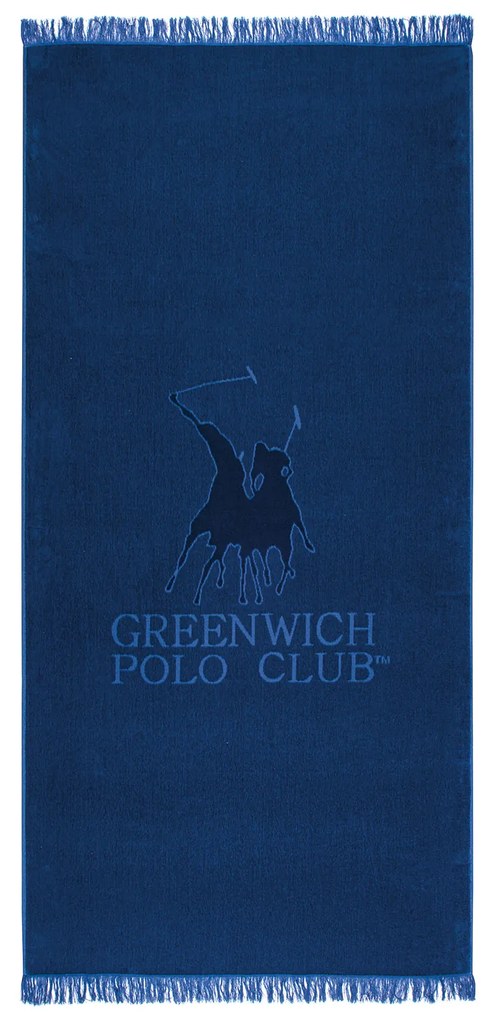 Πετσέτα Θαλάσσης Βαμβακερή 70x170εκ. Essential 3620 Greenwich Polo Club