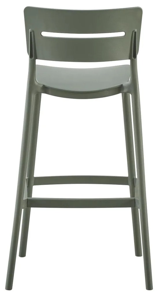 ΣΚΑΜΠΟ BAR ΠΟΛΥΠΡΟΠΥΛΕΝΙΟΥ SNOD2  OLIVE GREEN 37,2x50x101,5Υεκ. 37.2x50x101.5 εκ.