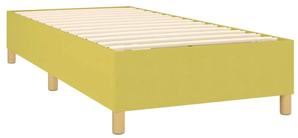 ΚΡΕΒΑΤΙ BOXSPRING ΜΕ ΣΤΡΩΜΑ ΠΡΑΣΙΝΟ 100 X 200 ΕΚ. ΥΦΑΣΜΑΤΙΝΟ 3144505