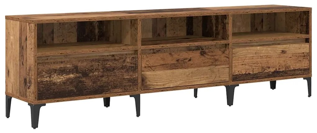 vidaXL Ντουλάπι TV Παλαιό ξύλο 150 x 30 x 44.5 εκ. Επεξεργασμένο ξύλο