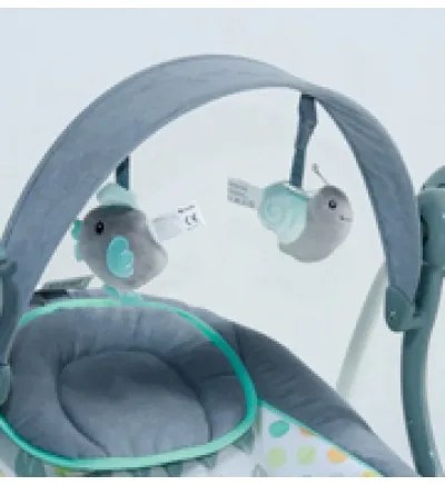 Βρεφικό ρηλάξ + κούνια  PORTOFINO 2 σε 1 Cameo Blue 10090062393  Lorelli Bertoni
