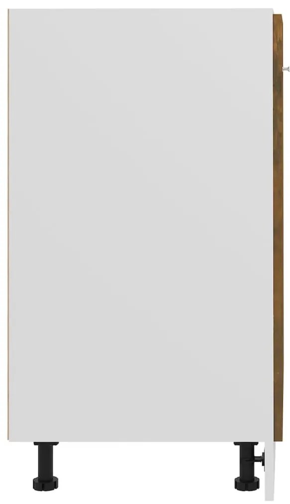 vidaXL Ντουλάπι "Lyon" Καπνιστή Δρυς 60x46x81,5 εκ. από Τεχνητό Ξύλο