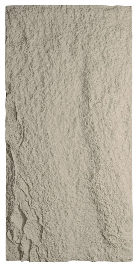 Supergreens Τεχνητός Τοίχος PU Stone "Obsidian" Γκρι Elephant 120x60x3 εκ.