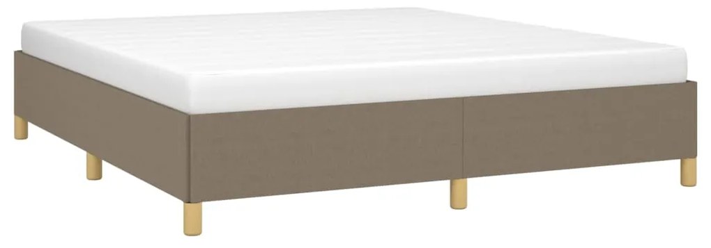 ΠΛΑΙΣΙΟ ΚΡΕΒΑΤΙΟΥ BOXSPRING TAUPE 160X200 ΕΚ. ΥΦΑΣΜΑΤΙΝΟ 3120973