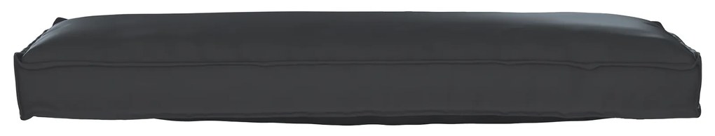 vidaXL Μαξιλάρι Παλέτας για Παγκάκι Μαύρο 120x40x8 εκ. Ύφασμα Oxford