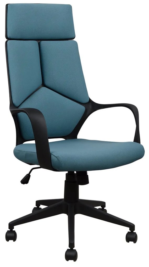 Καρέκλα Γραφείου Hm1054.06 Γκρί-Σιέλ 64χ61χ126 cm
