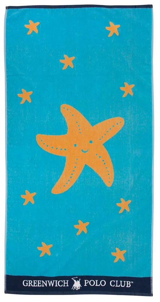Παιδική Πετσέτα Θαλάσσης (70x140) Greenwich Polo Club Junior 3893