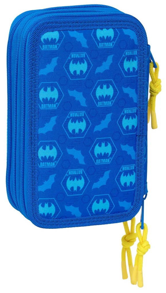Τριπλή Κσετίνα Batman Μπλε 12,5 x 19,5 x 5,5 cm 37 Τεμάχια