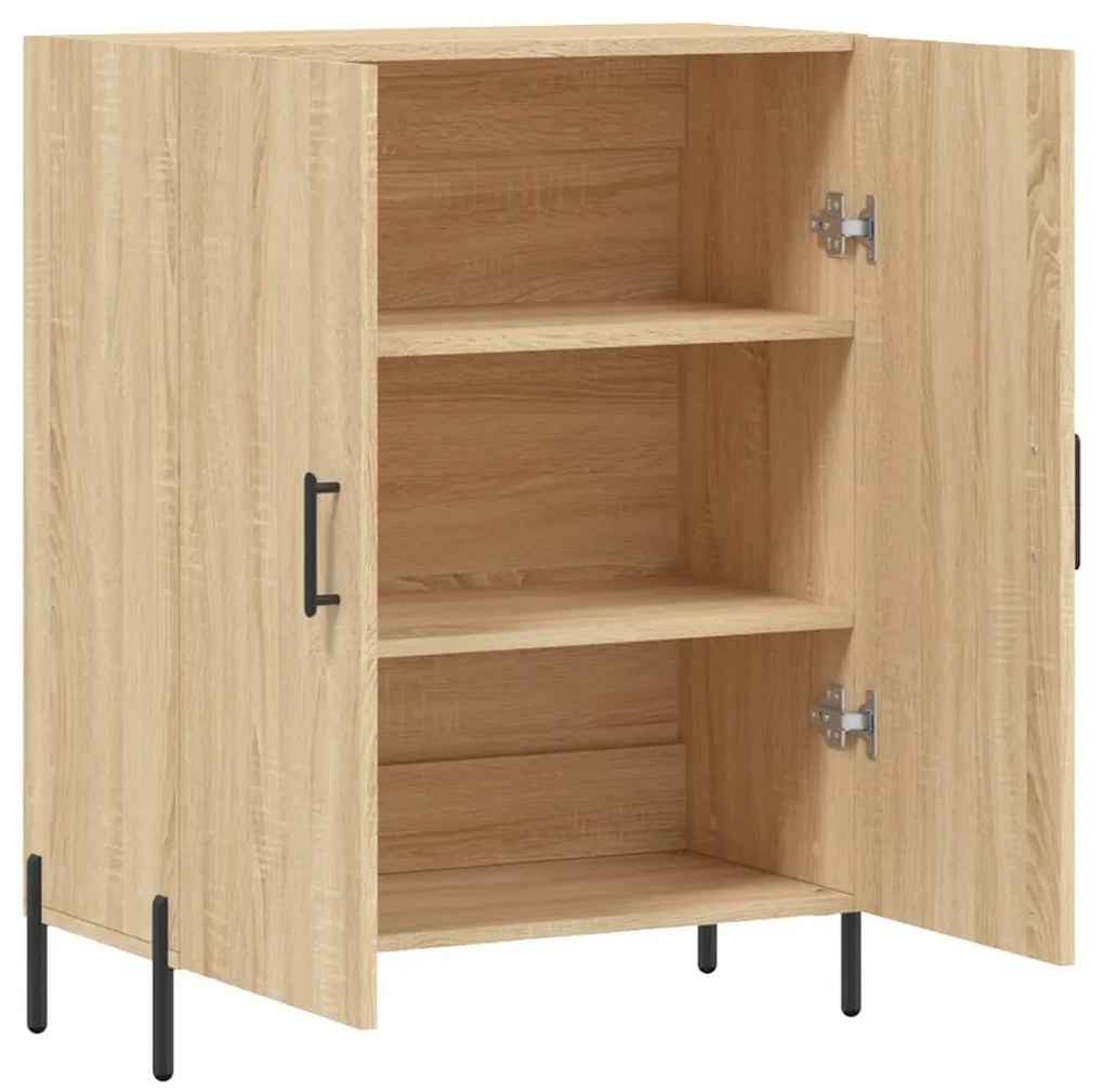 vidaXL Ντουλάπι Sonoma Δρυς 69,5 x 34 x 90 εκ. από Επεξεργασμένο Ξύλο