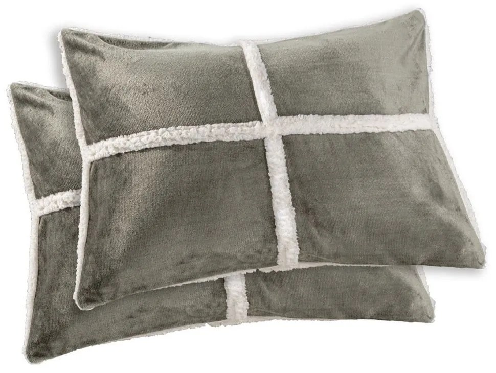 Μαξιλαροθήκες Astra (Σετ 2τμχ) Mink Guy Laroche 50Χ70 100% Cotton Flannel