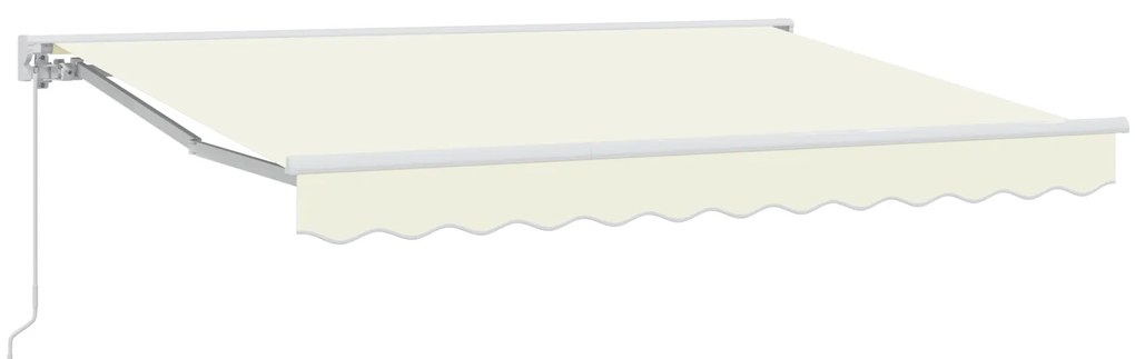 vidaXL Σκηνίτσα Αναδιπλούμενη Κρεμ 250x200 cm