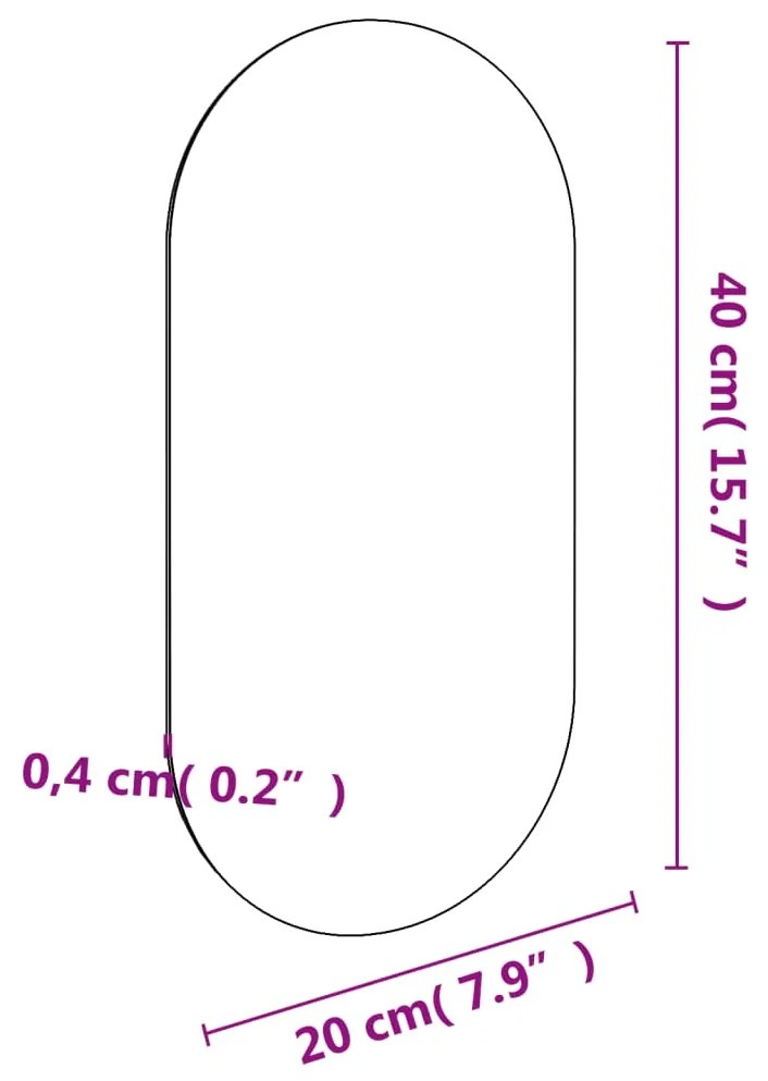 ΚΑΘΡΕΦΤΗΣ 40 X 20 ΕΚ. ΓΥΑΛΙΝΟΣ 326081