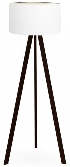 Φωτιστικό Δαπέδου Rosling Mdf/Ύφασμα Pvc Μαύρο-Λευκό 38x38x140 GP029-0001,20 Megapap-GP029-0001,20-Μαύρο-Λευκό GP029-0001,20