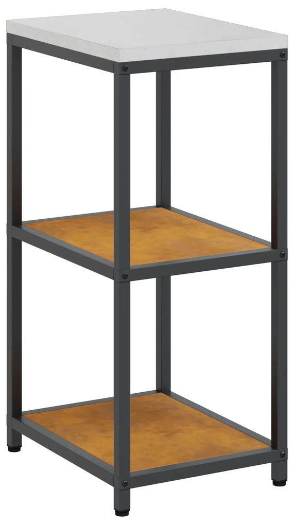 vidaXL Ράφι Αποθήκευσης Κουζίνας με ράφι Σκ rusty 60 x 50 x 92 εκ.