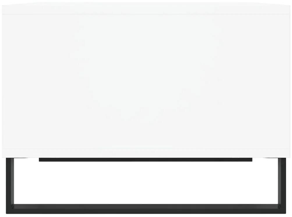 vidaXL Τραπεζάκι Σαλονιού Λευκό 60x50x36,5 εκ. από Επεξεργασμένο Ξύλο