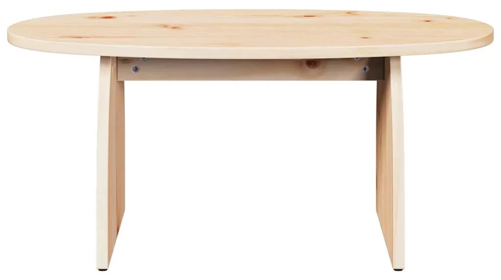 vidaXL Τραπεζάκι σαλονιού Καφέ 80 x 40 x 35 cm Στερεά ξυλεία πεύκου