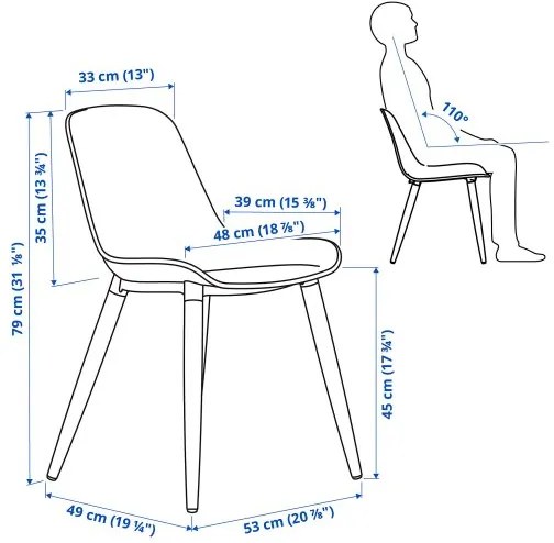 EKEDALEN/GRONSTA τραπέζι και 6 καρέκλες, 180/240 cm 495.488.33